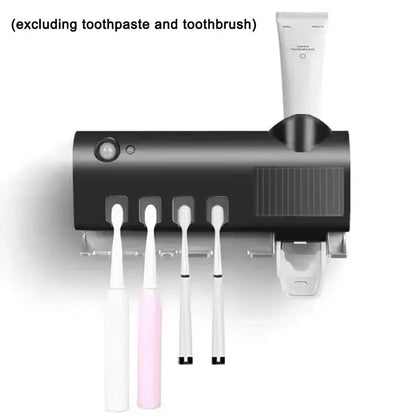 UV Toothbrush Sterilizer & Wall Mounted Toothbrush Holder